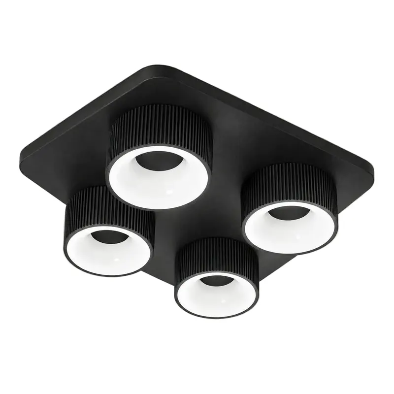 Plafoniera PATTY 4L - Negru