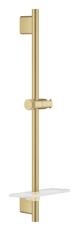 Bara dus Grohe 26602GN0, 630 mm, 78 mm, universal, suport dus reglabil, pe perete, metal, plastic, Auriu