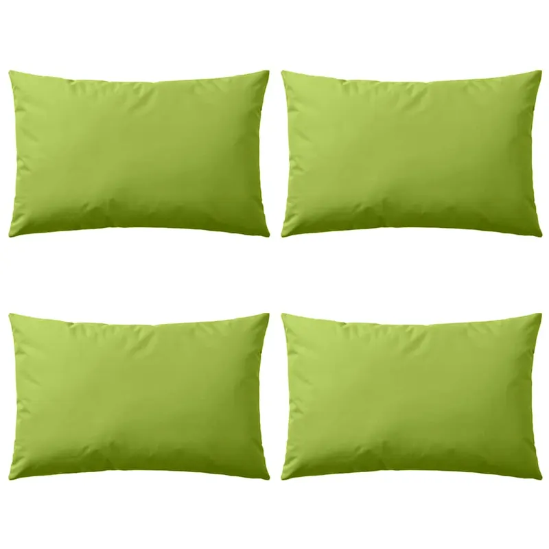 perne de exterior, 4 buc., verde mar, 60 x 40 cm