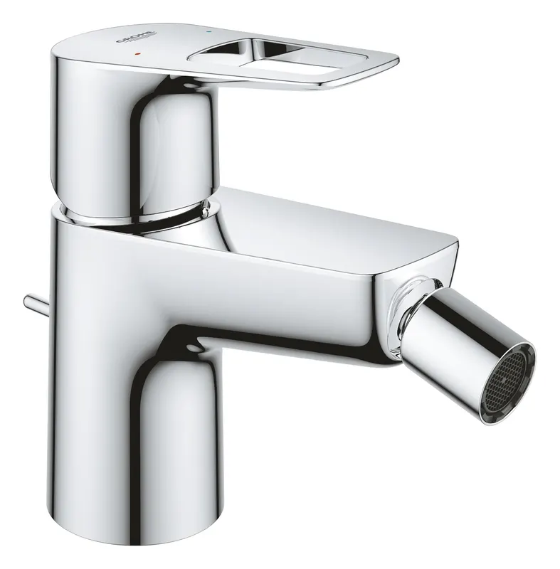 Baterie bideu Grohe 23338001, Bauloop, tip comanda monocomanda, marime s, tip instalare pe bideu, crom