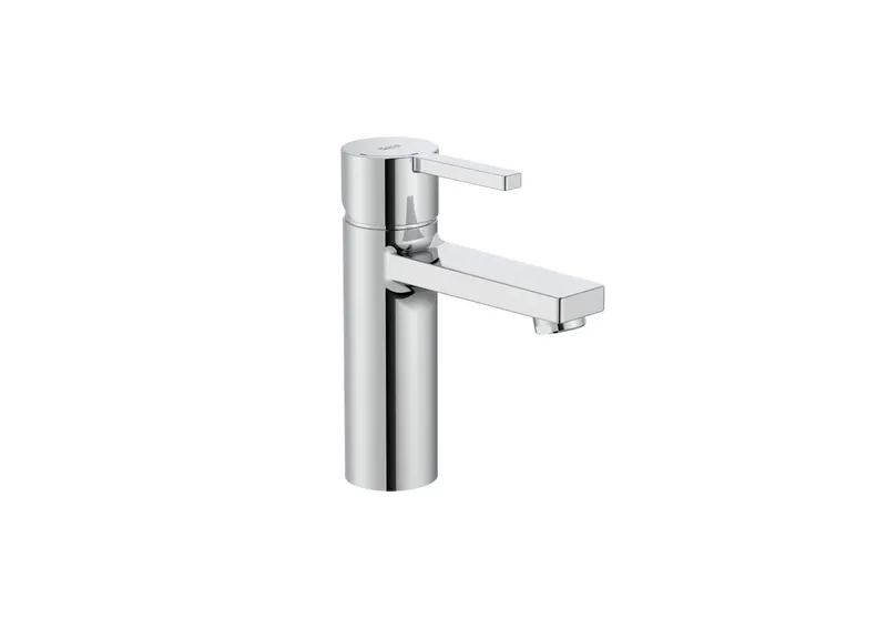 Baterie lavoar Roca A5A3296C00, Naia, tip comanda monocomanda, marime m, tip instalare pe lavoar, crom