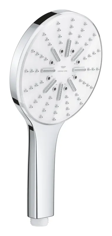 Para de dus Grohe 1016760000, SPA AQUA, diametru 130 mm, 3 functii, montaj universal, racord 1 2 , crom