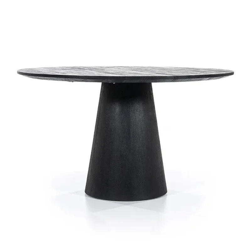 Masa VALSINK Ø130 CM - Negru / Ø130cm