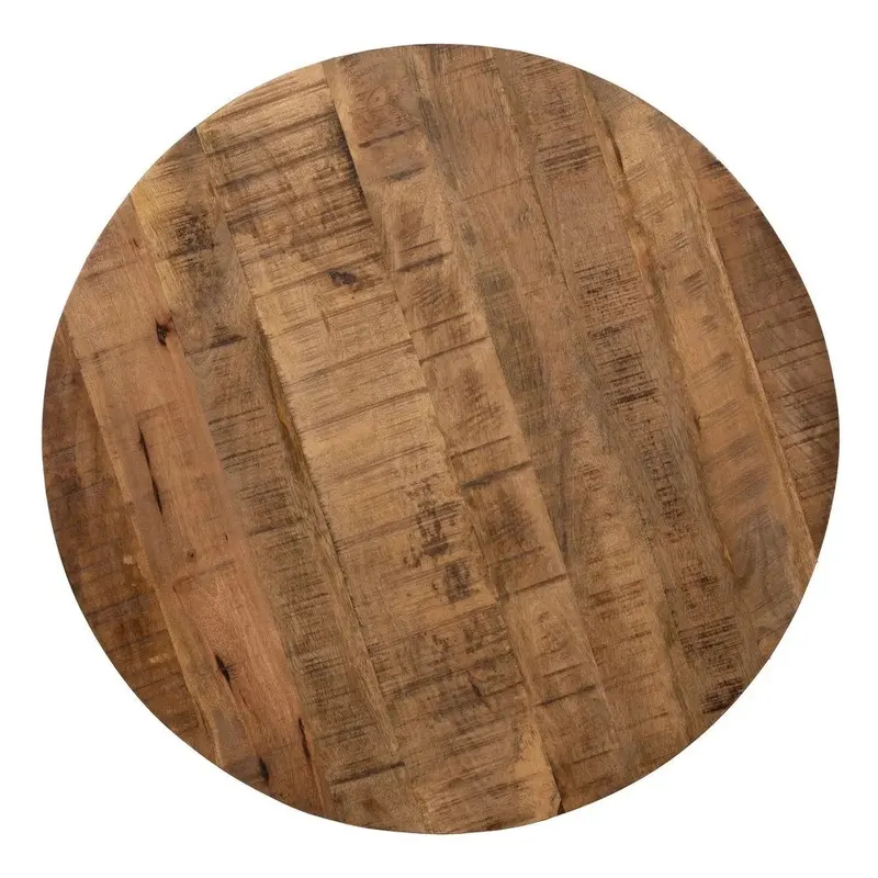 Blat masa JOSIA MANGO WOOD Ø80 CM - Ø 80cm