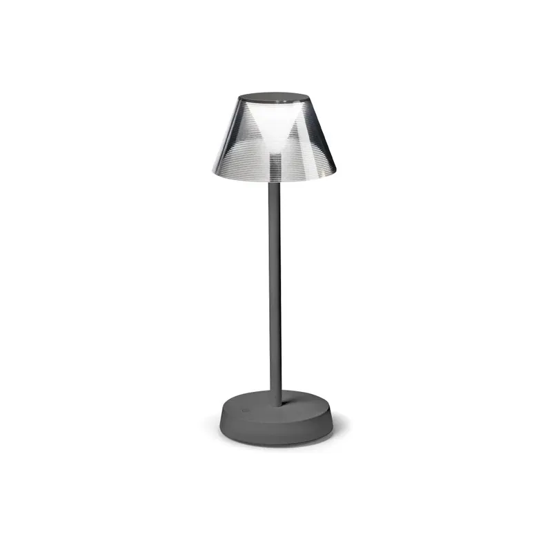 Lampa de masa portabila LOLITA - Gri