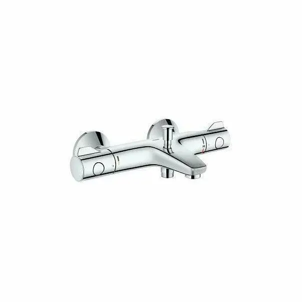 Baterie cada Grohe 34567000, 107 mm, 1 bar, 304 mm, 168 mm, 61 mm, 2 orificii instalare, 1 2 dimensiune racord, Crom