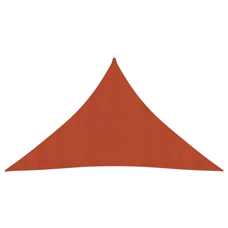 panza parasolar, caramiziu, 3,5x3,5x4,9 m, hdpe, 160 g/m2