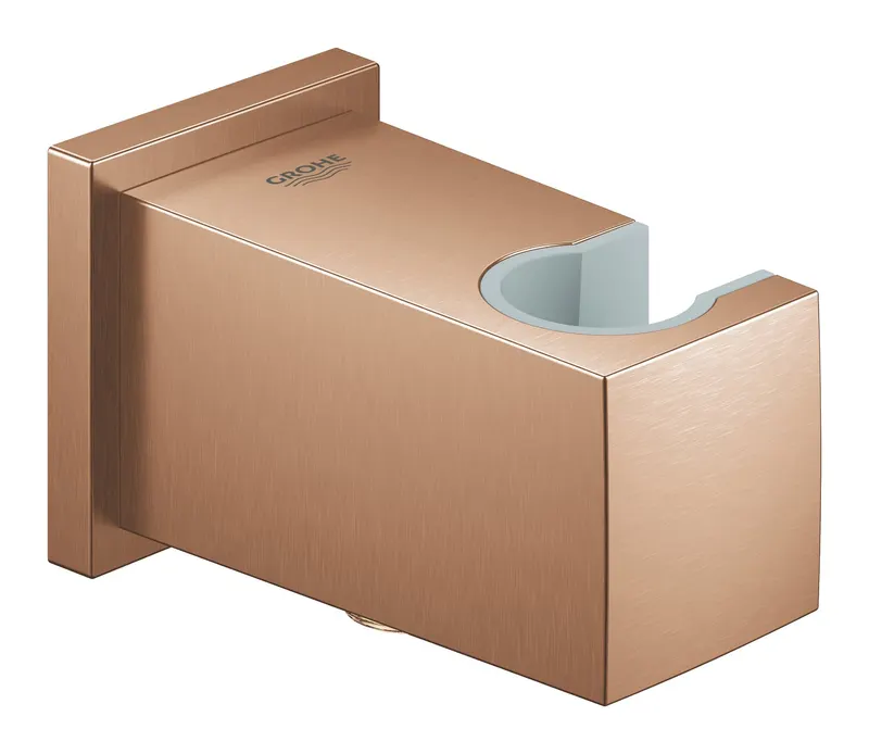 Cot iesire dus Grohe 26370DL0, Euphoria Cube, 1 2 x 1 2 , suport para, mat, cupru
