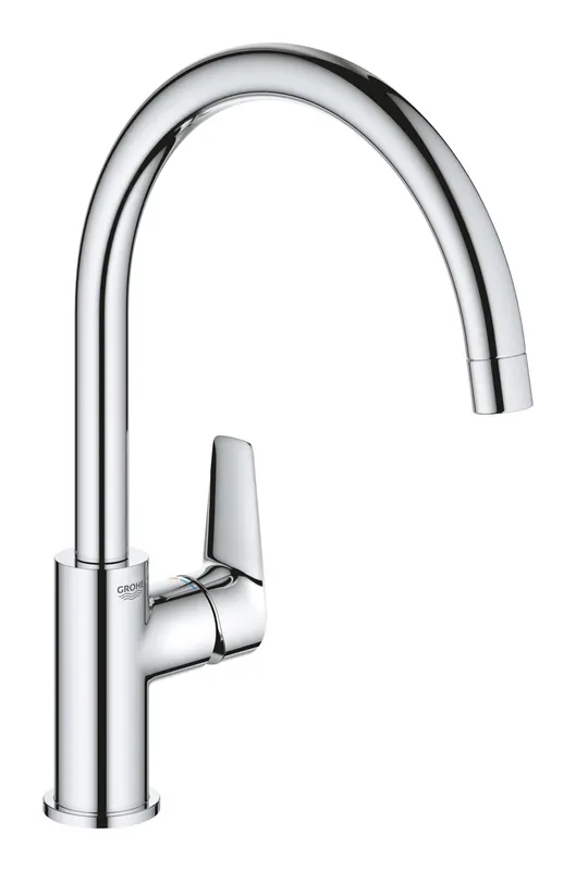 Baterie de bucatarie Grohe 30529001, 1 bar, 332 mm, 223 mm, 1 orificii instalare, 1 sprayuri, 360 unghi pivotare, Crom