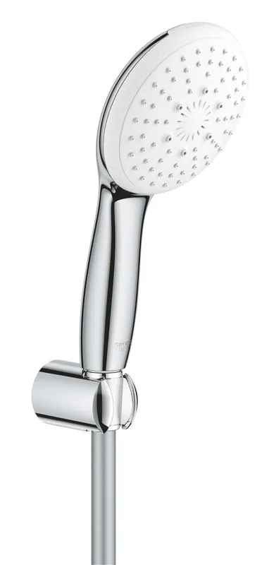 Set para de dus Grohe 26639003, Para dus Tempesta 110, diametru 110 mm, 3 functii, montaj universal, crom