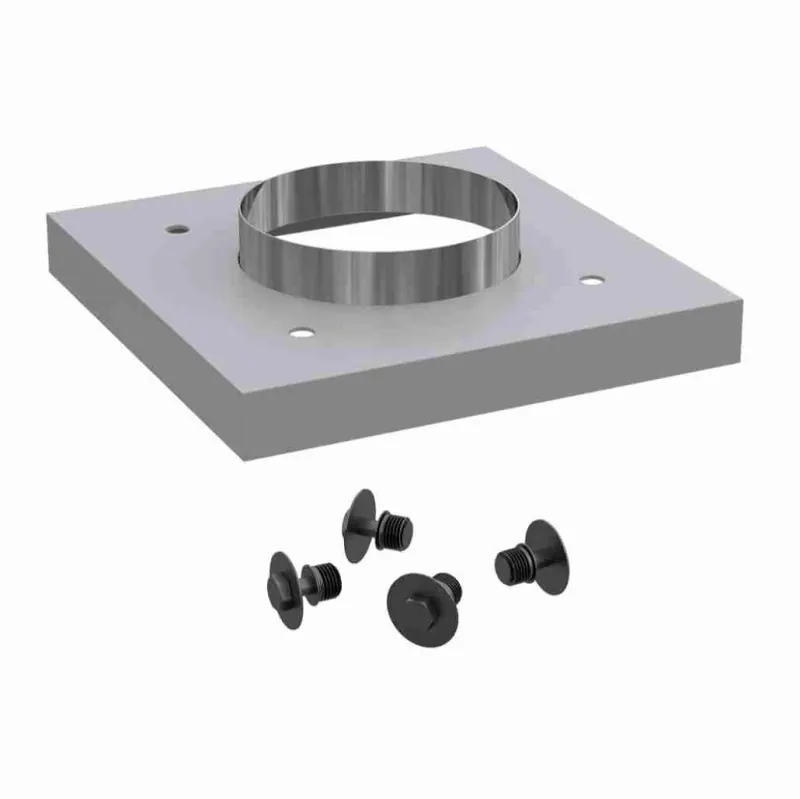 Placa usoara finisata inchidere cos fum ceramic fi200