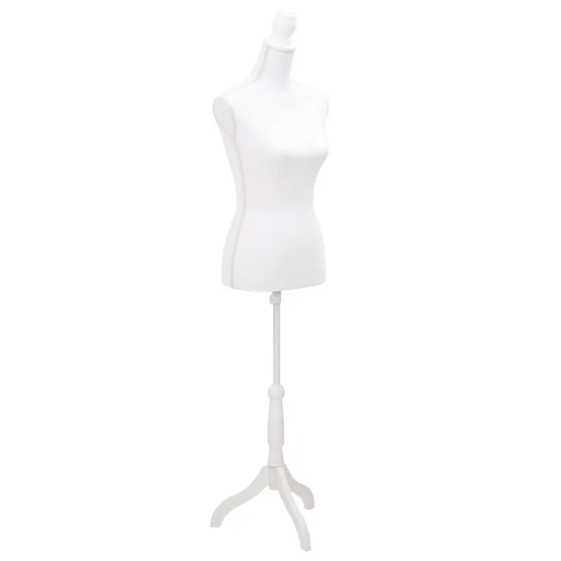 manechin bust pentru dame, alb