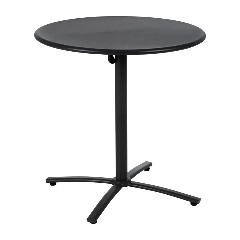Masa ABOT DARK GREY Ø70 CM - Gri inchis
