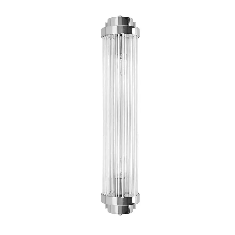 Aplica de perete PAVONE - H 60 cm / Crom