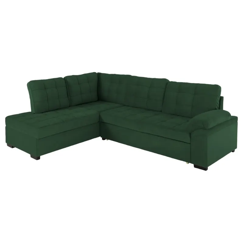 Coltar extensibil stanga GRIVALD 250 CM - Verde