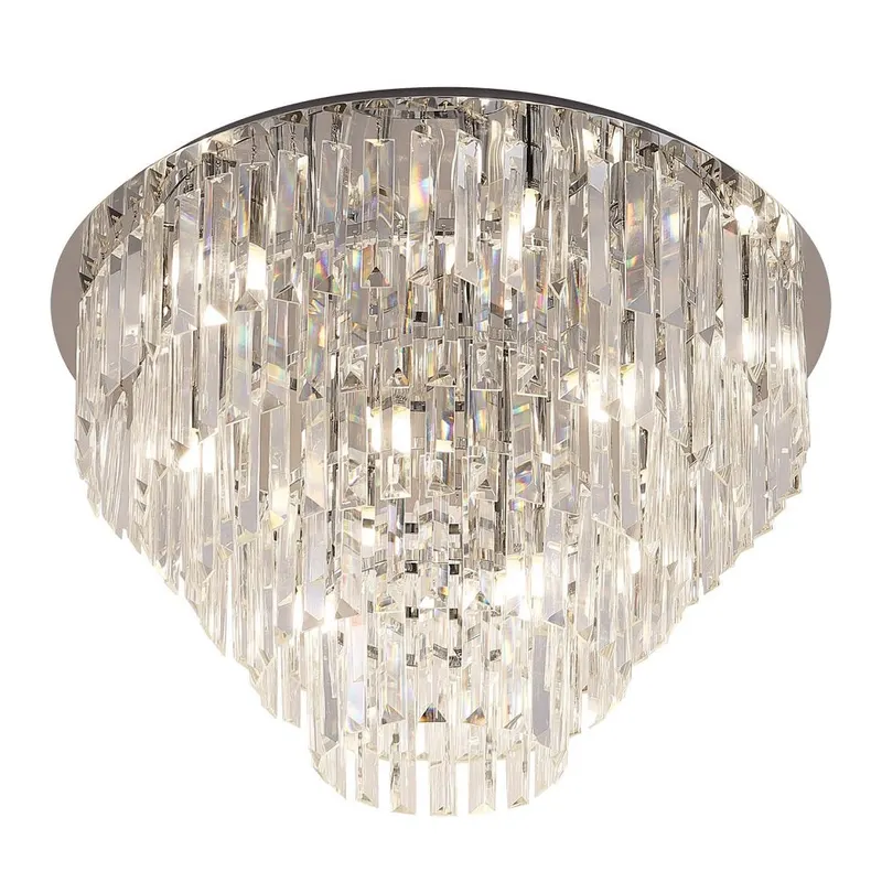 Plafoniera MONIQ Ø 60 cm - Crom