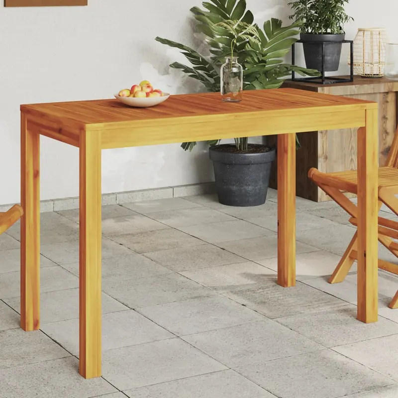 masa de gradina, 110x55x75 cm, lemn masiv de acacia