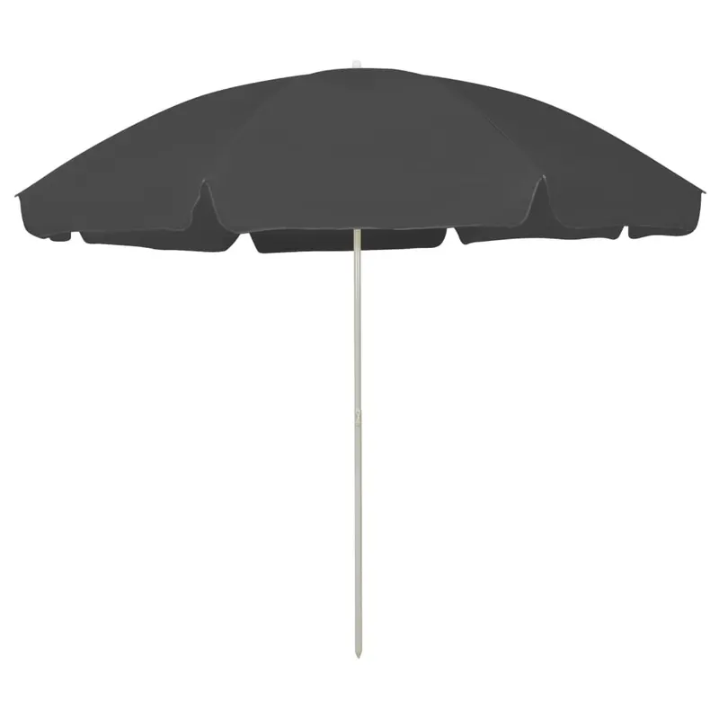 umbrela de plaja, antracit, 300 cm