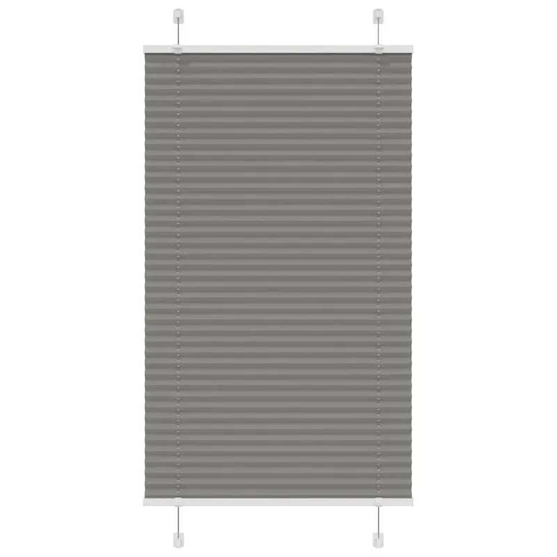 Jaluza plisata antracit 80x150 cm latime tesatura 79,4 cm