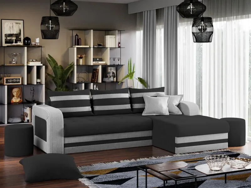 Coltar Delta Mixt Gri Antracit / Gri Deschis — imaginea 2