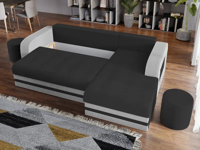 Coltar Delta Mixt Gri Antracit / Gri Deschis — imaginea 3