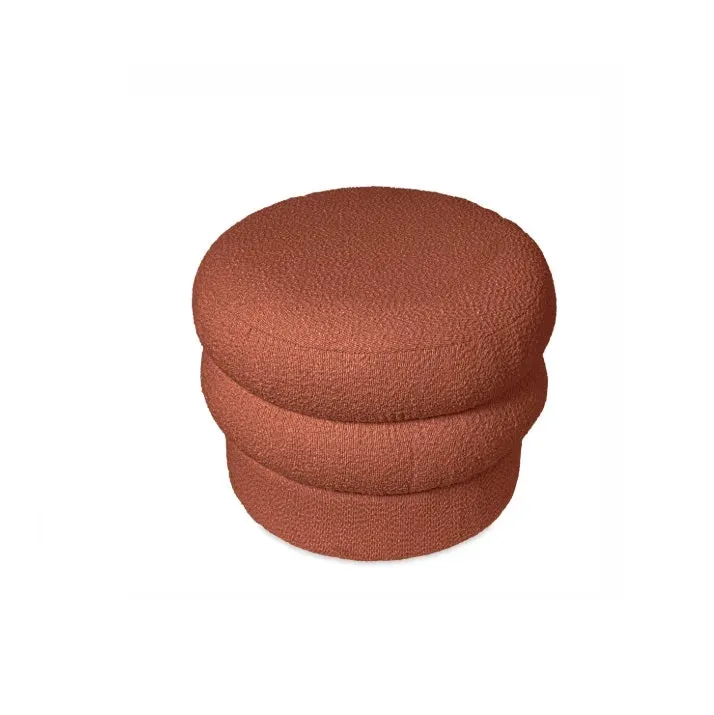 Taburet ELITA Ø55 CM - Caramiziu