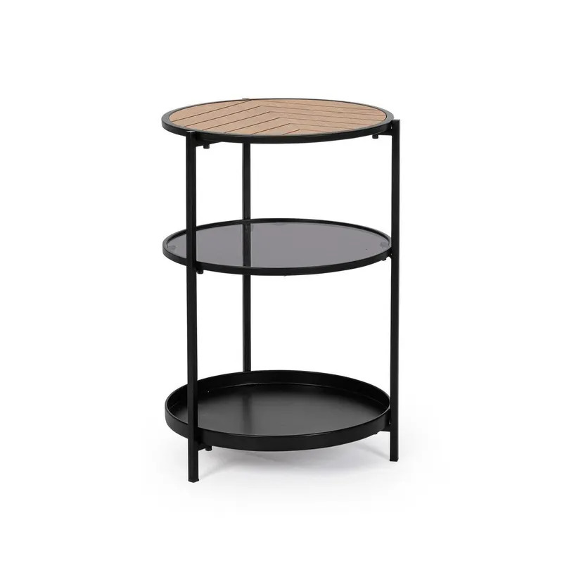 Masuta de cafea HALDOR Ø40 x 60 CM - Lemn