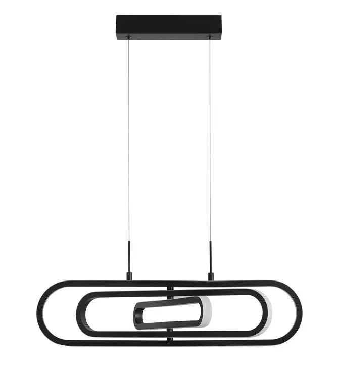 Lampa suspendata ARTE TRIO - Negru