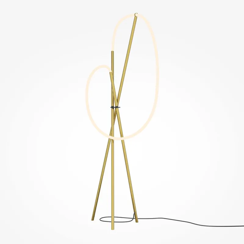 Lampadar dimabil CROCHET - Gold