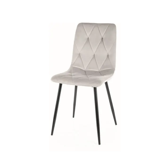 Scaun DOYLE VELVET - Grey