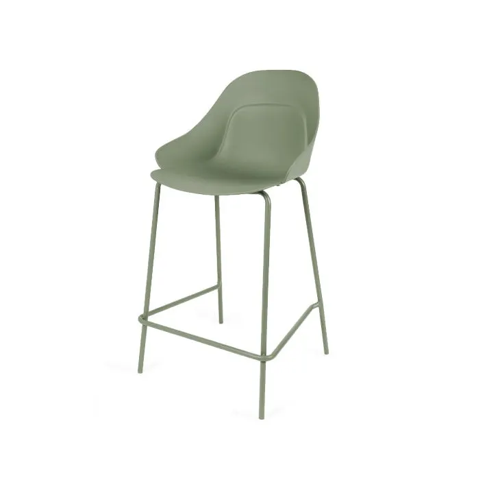 Scaun de bar ABARON H67 CM - Verde