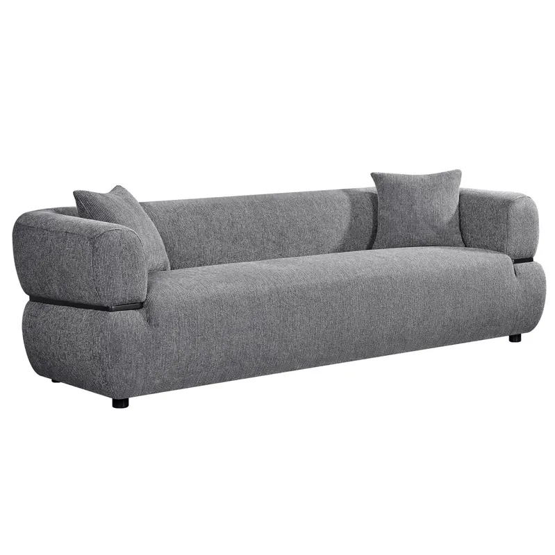 Canapea 3 locuri AMWAY 229CM - Grey