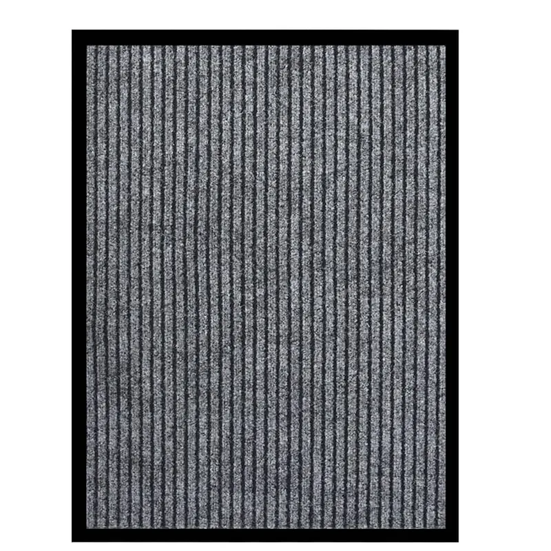 covoras de usa, gri cu dungi, 60x80 cm