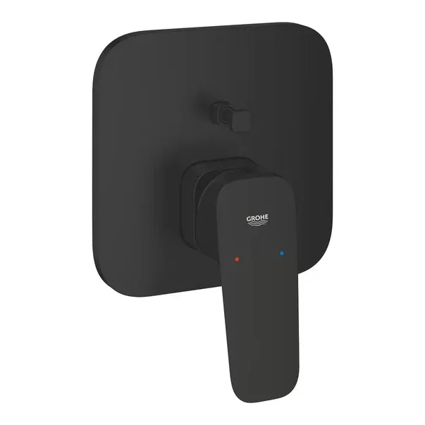 Unitate comanda Grohe 1017782430, Cubeo, tip comanda monocomanda, tip incastrare aparent, numar iesiri 2, negru