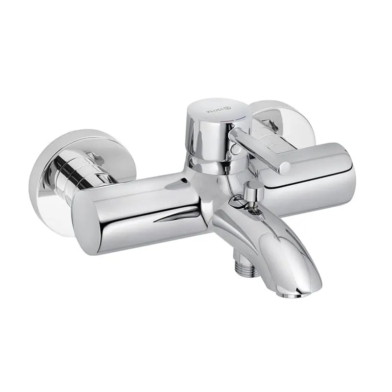 Baterie cada-dus Kludi Bozz, monocomanda, cartus ceramic, protectie apa calda, crom