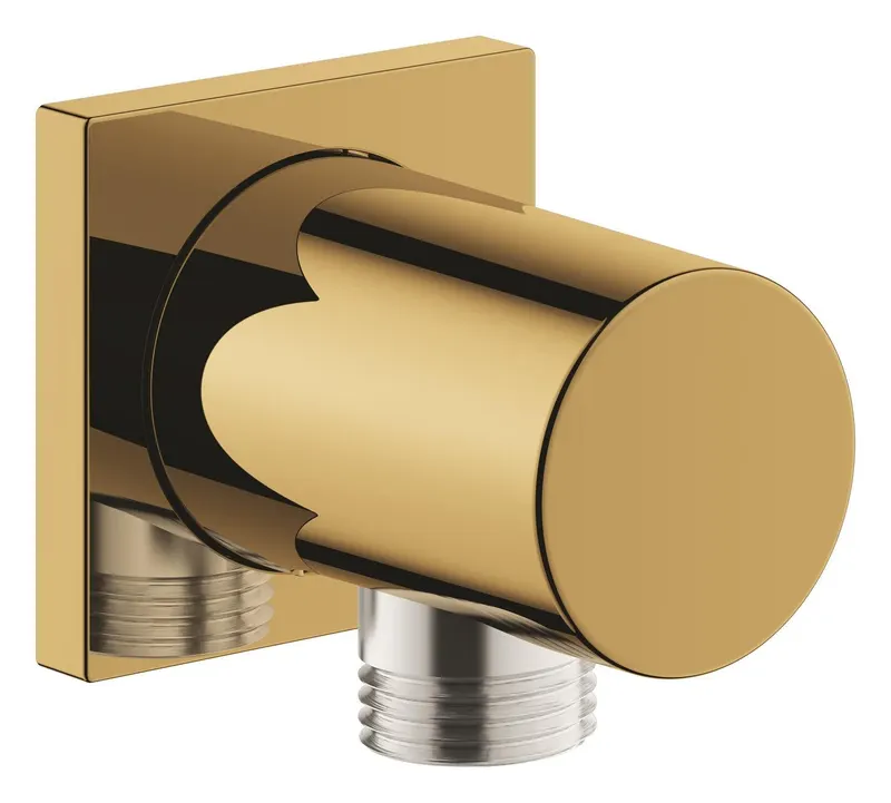 Cot iesire dus Grohe 27076GL0, Rainshower Cube, 1 2 x 1 2 , lucios, auriu