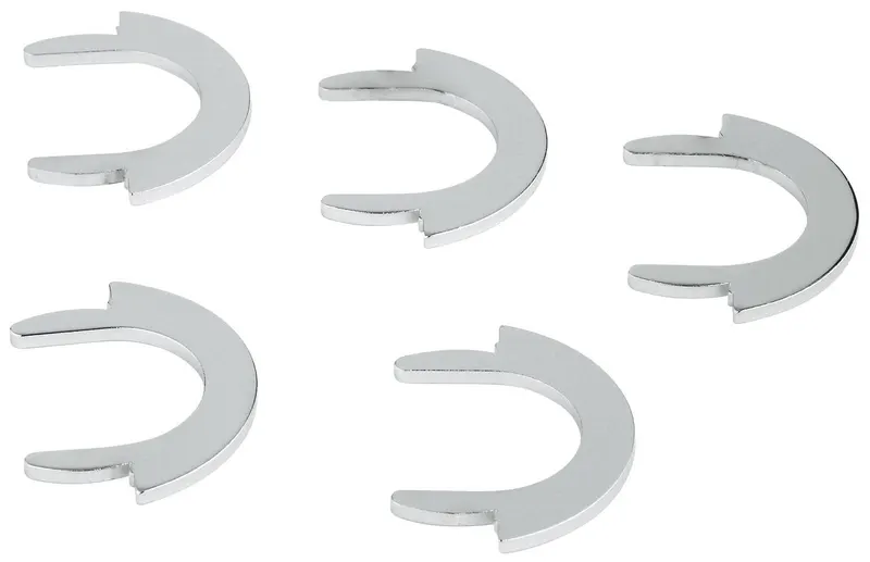Inel blocaj Grohe 0485300M, pentur baterie cu pipa pivotanta, 5 bucati, metalic