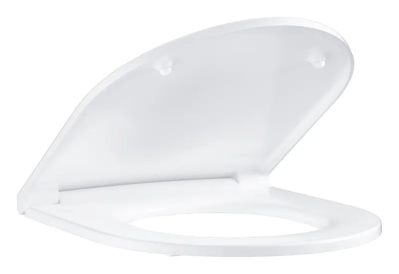 Capac WC Grohe 39913001, 425 mm, 368 mm, 1 functii speciale, capac softclose, oval, duroplast, slim, Alb