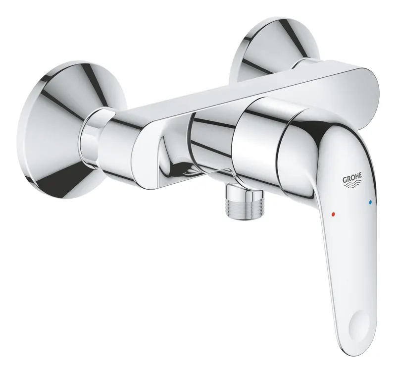 Baterie dus Grohe 24333001, Swift, tip incastrare aparent, tip comanda monocomanda, numar orificii instalare 2, crom