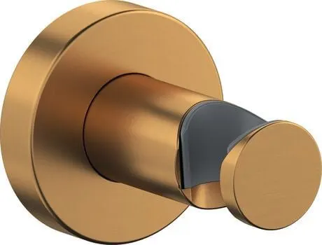 Suport para dus Duravit UV0620007004, montaj pe perete, suport para dus incorporat, universal, bronz