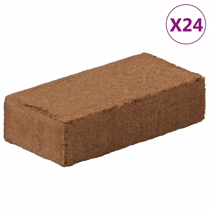 blocuri fibra de nuca cocos, 24 buc., 650 g/buc., 15,6 kg total