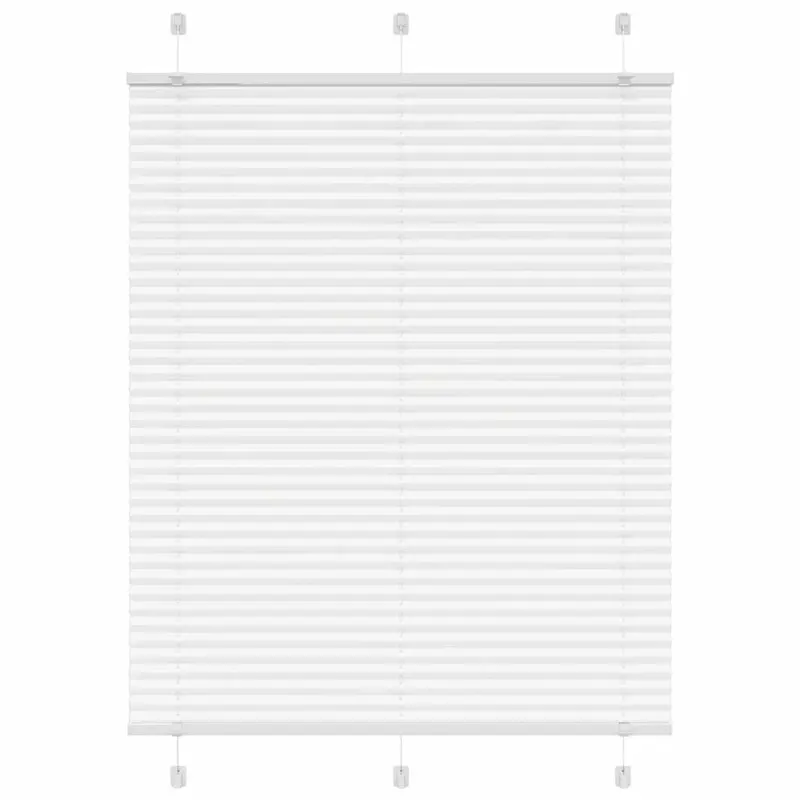 jaluza plisata alb 110x100 cm latime tesatura 109,4 cm