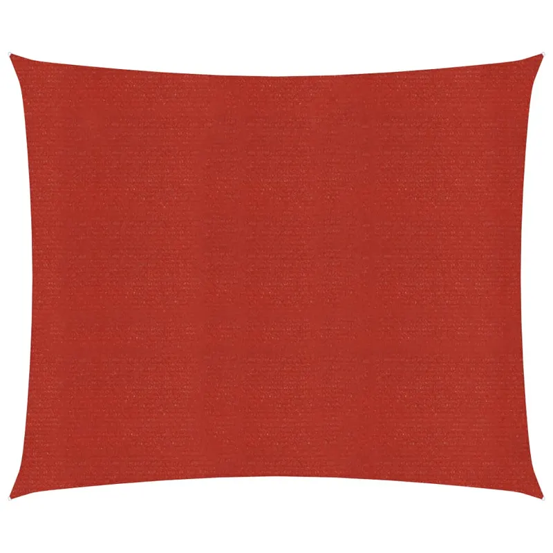 panza parasolar, rosu, 2,5 x 2,5 m, 160 g/m2, hdpe