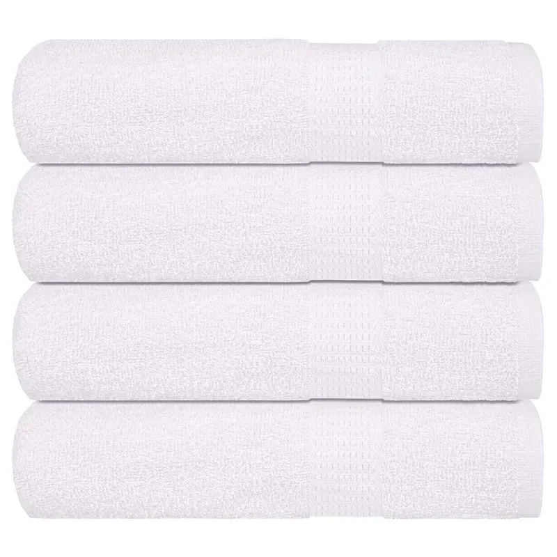 prosoape de baie 4 buc alb 100x150 cm 360 g/m2 100% bumbac