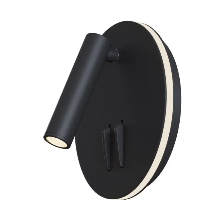 Aplica de perete IOSI ROUND - Negru