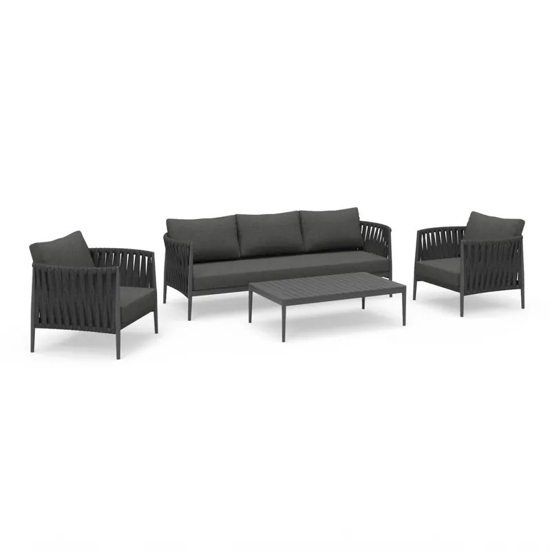 Set pentru exterior POLARIS - Gri inchis