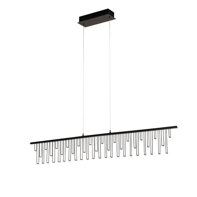 Lampa suspendata dimabila STELLAR LINIAR 120CM - Negru
