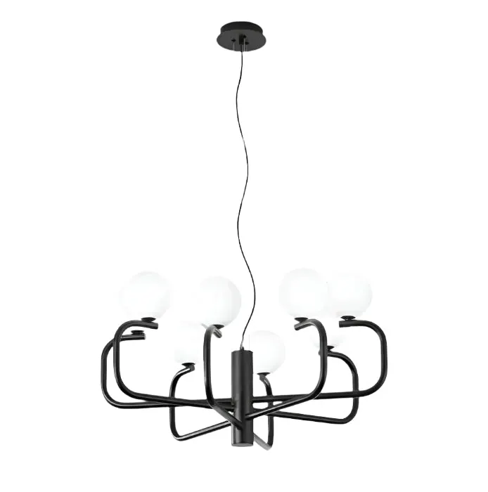 Lampa suspendata GASPER - Negru