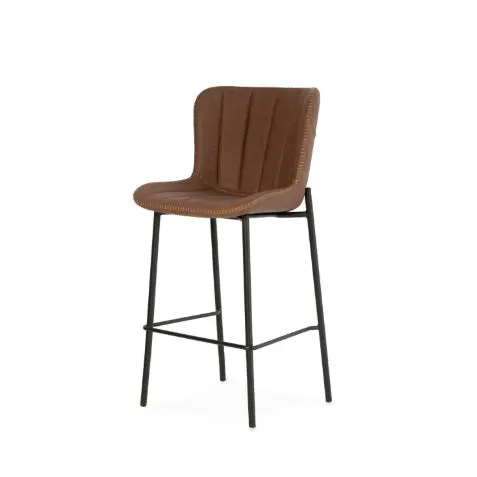 Scaun de bar JOANA H65 CM - Maro