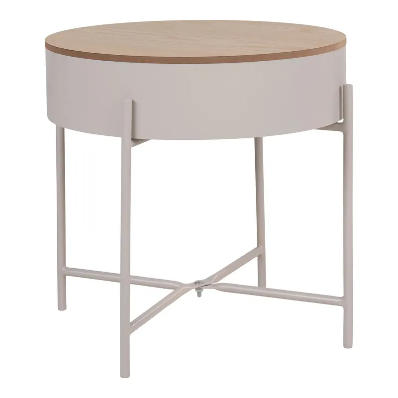 Masuta de cafea SILCO Ø40 x 40 CM - Beige